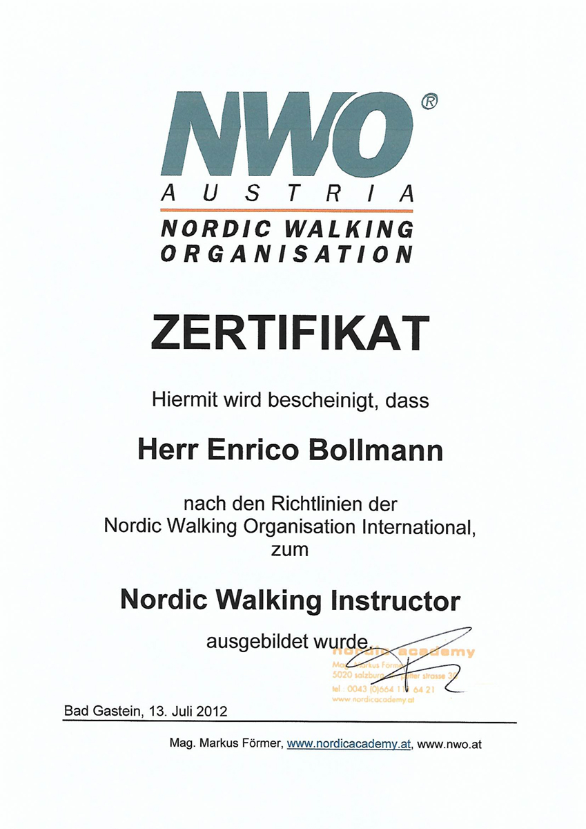 Nordic Walking Instructor